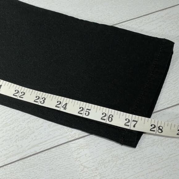 Almost Famous Ink Black Skinny Leg Mid Rise Jeans Juniors Size 13 - Picture 10 of 11